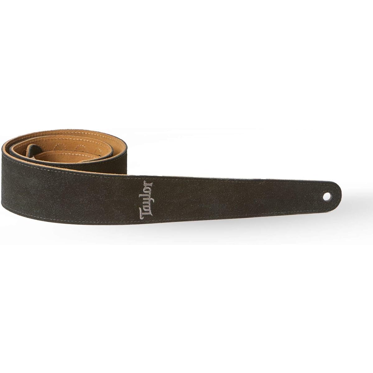 Taylor Guitars Black Suede Logo Guitar Strap [Parallel Import]