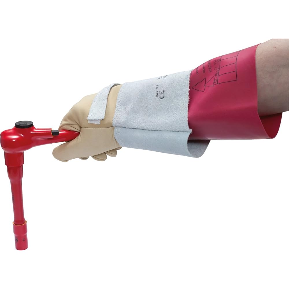 KS TOOLS Insulated electrical protective glove red 10 Insulated electrical protective glove red 10 117.1662