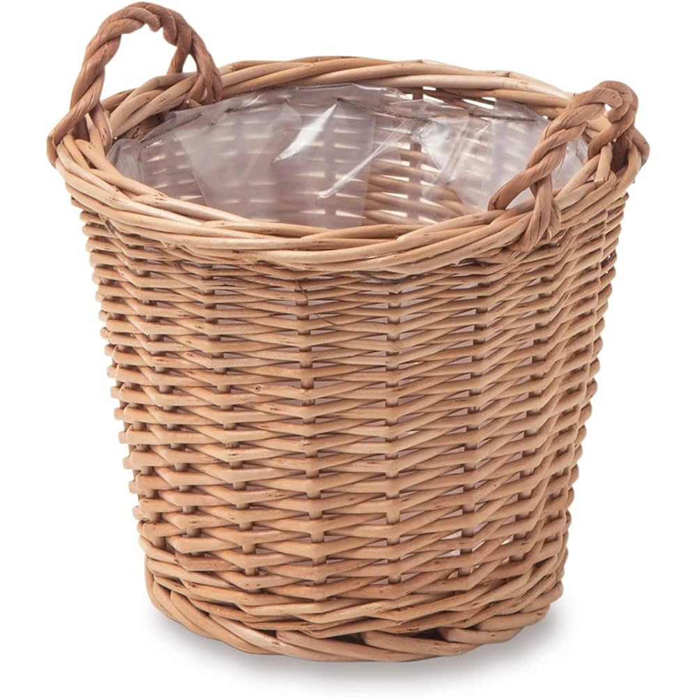 Posh Living Pot Cover Wicker Pot Cover for Size 10 Pot Natural 11676