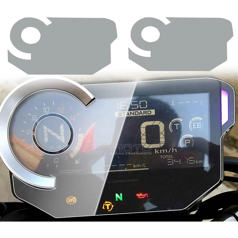 DEMUR Motorcycle Cluster Scratch Protection Speedo Dashboard Screen Protector Instrument Film CB1000R CB 1000R 2019 2018 Dashboard Screen Protector (Size : 5 PCS)