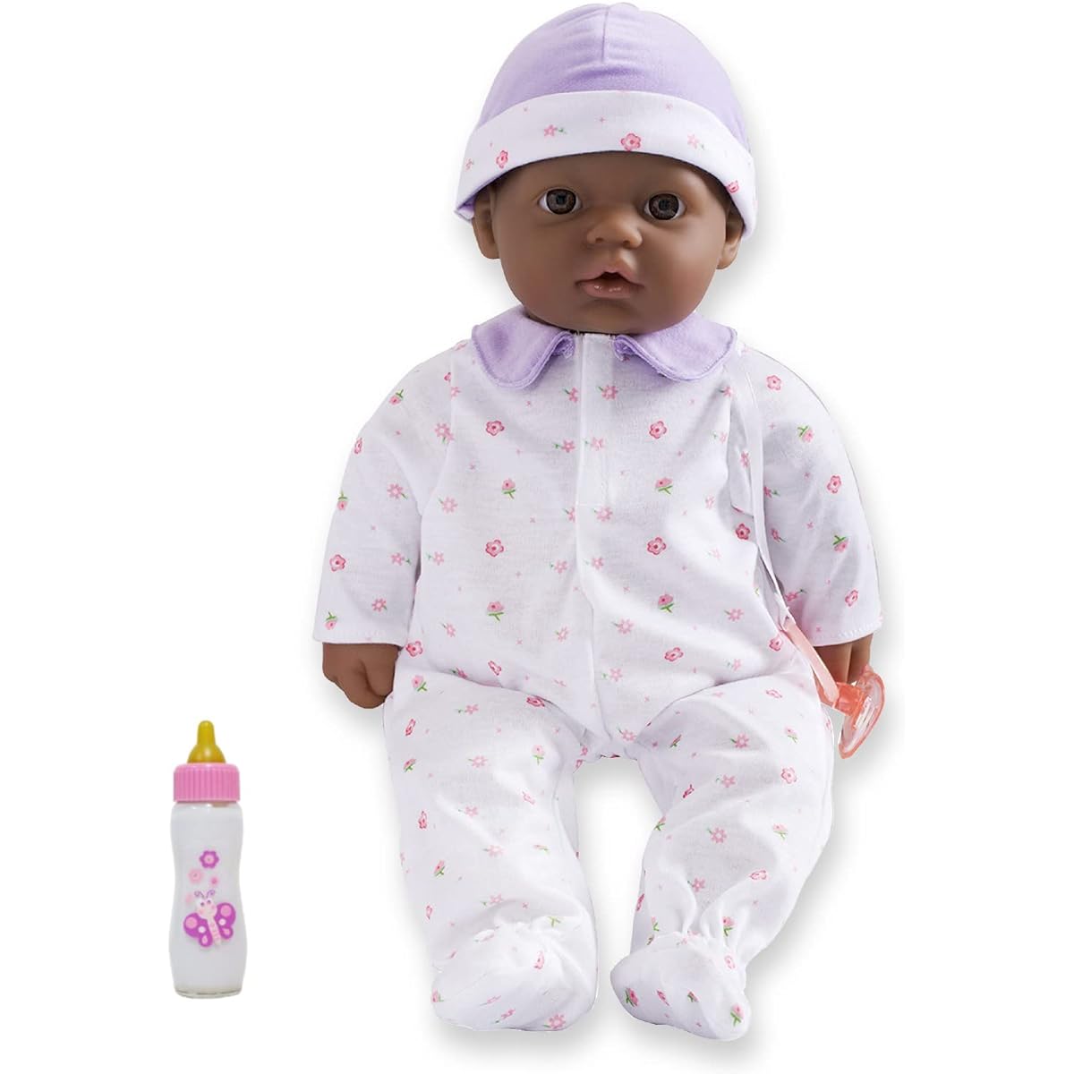 [JC Toys] JC Toys, La Baby African American 16inch Washable Soft Body Purple Play Doll For Children 2 Years Or Older, Designed by [Parallel Import]