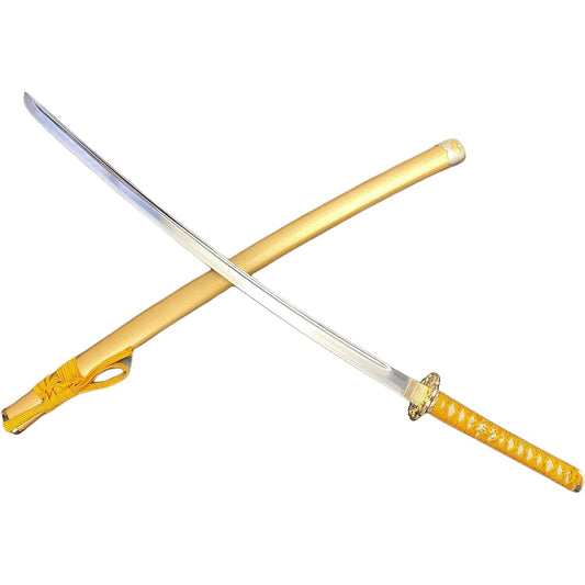 Replica sword - Art sword - Seki Toyotomi Hideyoshi, Golden mounting, Sengoku warlord V.ROAD
