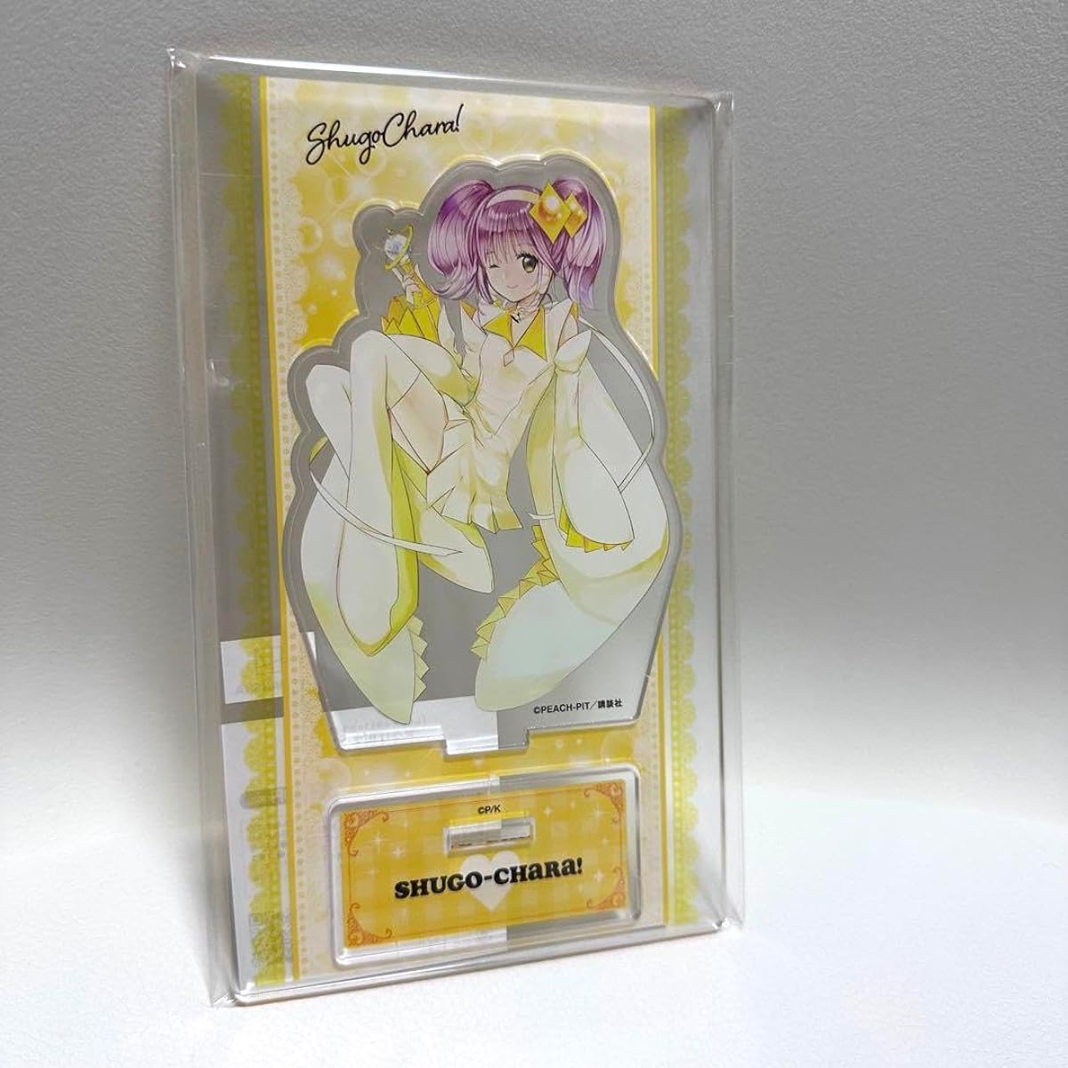 Limited Shugo Chara Karaoke no Tetsujin Acrylic Stand Amulet Diamond