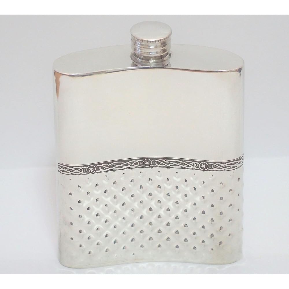Pewter Skittles Diamond 6oz 6oz Pinder Bros. Pewter Flask (Diamond) SP-078
