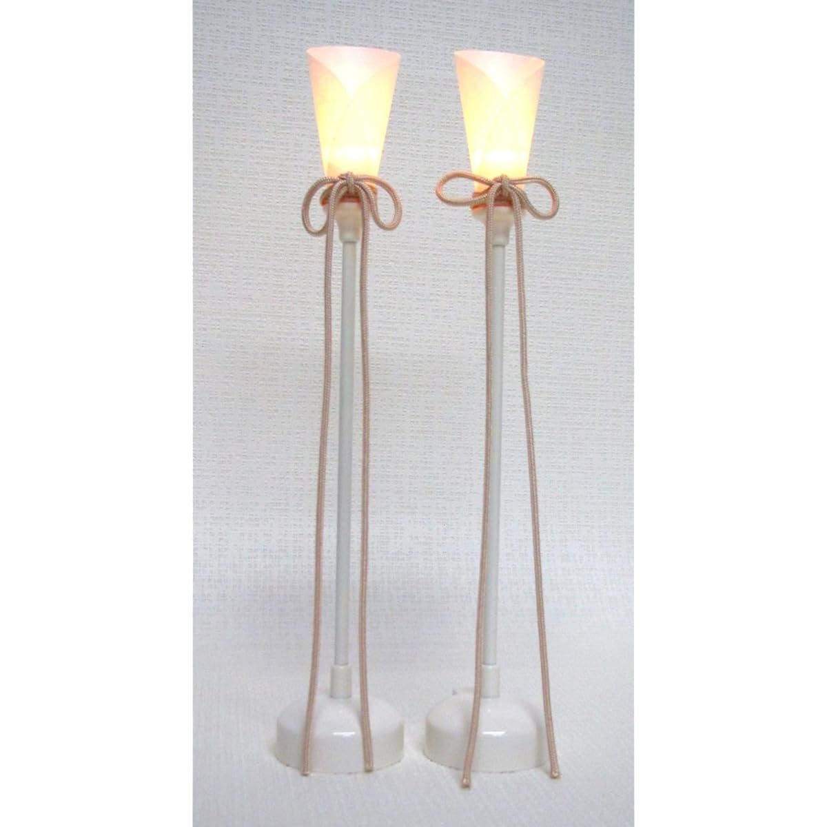 Parts sold Cordless lantern "Candlestick (oil lamp)" Yukido (LED) Hina doll tool Compact (27cm)