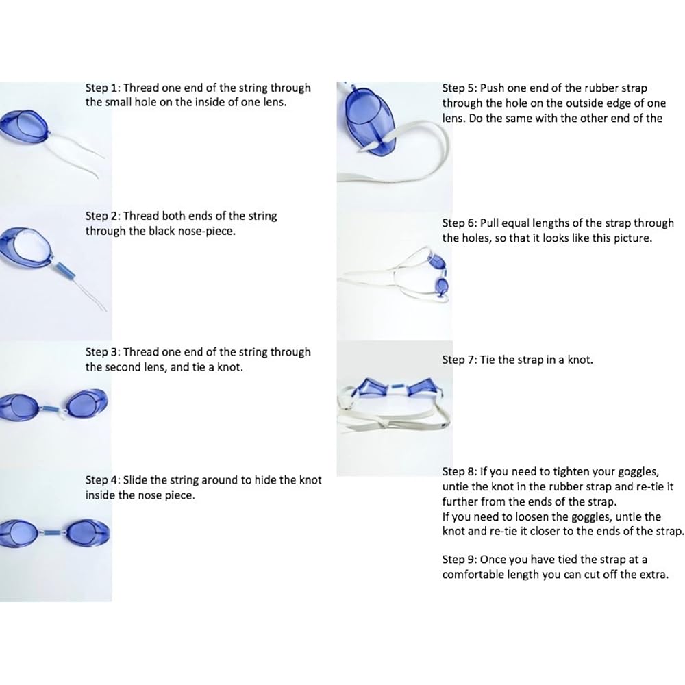 Speedo Swedish Swim Goggle 2-Pack, Blue, One Size