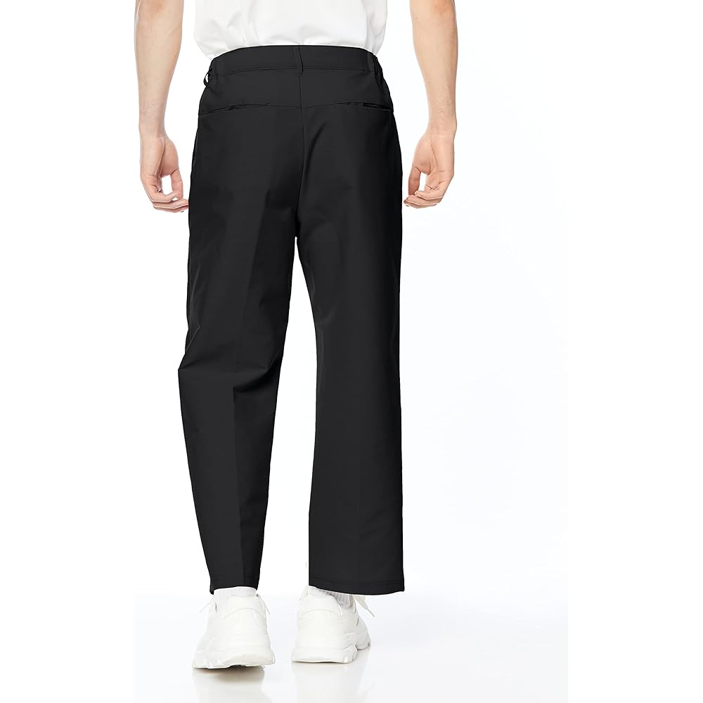 [Le Coq Sportif] Long Pants, Training, Air Stylish Pants, Wide, Sweat Absorbent, Quick Drying, Stretch, Men's