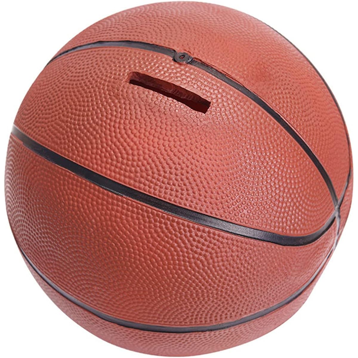 LUOZZY Basketball Piggy Bank for Boys Sports Coin Bank Resin Basketball Money Box Savings Bank for Kids Birthday Gift Desktop Decoration