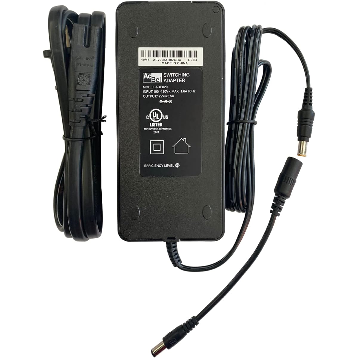 UpBright 12V AC/DC Adapter Compatible with Medcursor Foot Massager Machine Heat Shiatsu Deep Kneading Massage Air Compression XH1200-4000 XH12004000 12.0V 4.0A 48W 12VDC 4A Switching Power Cord