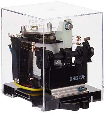 omron ratchet relay cased plug-in terminal 2-pole single contact Rated voltage (V): AC110 (G4Q-212S AC110)