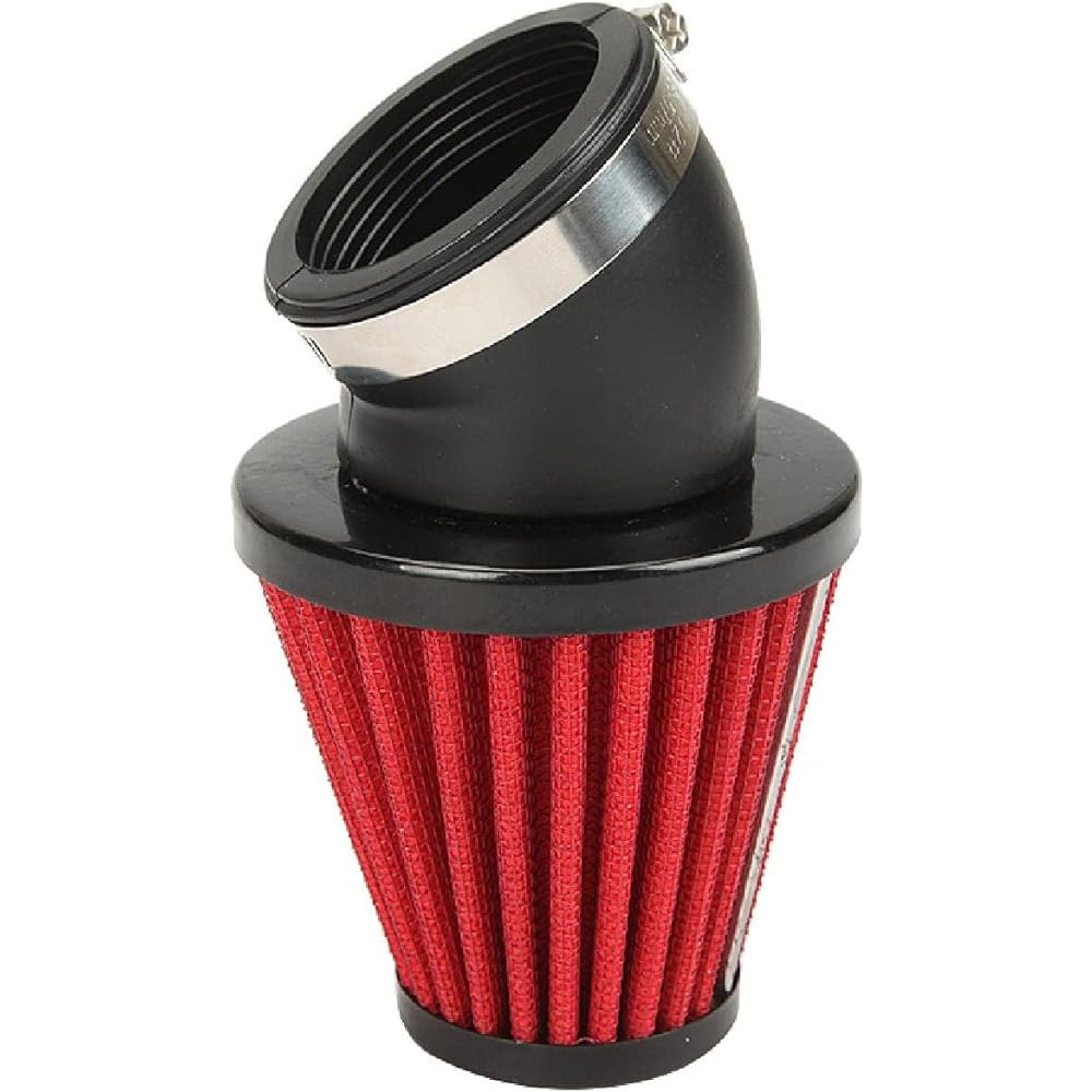 INNOGLOW Motorcycle Air Filter 2pcs 35mm Red Universal for Honda CB 250 N R S CB400 N Kawasaki KZ250 A A2 A2 B B1 B2 GPZ 305 Suzuki GS250 T E GS450 GSX 250 Yamaha DT250 MX XS250 SE XS4 00