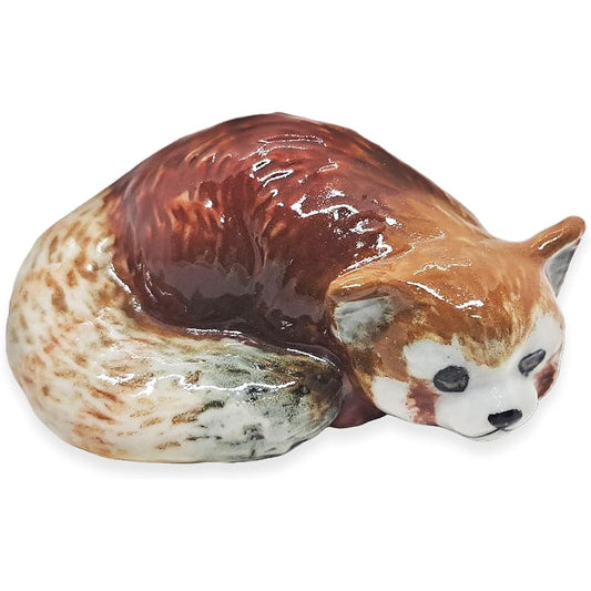 3 D Ceramic Toy Red Panda No.3 Dollhouse Miniatures Free Ship