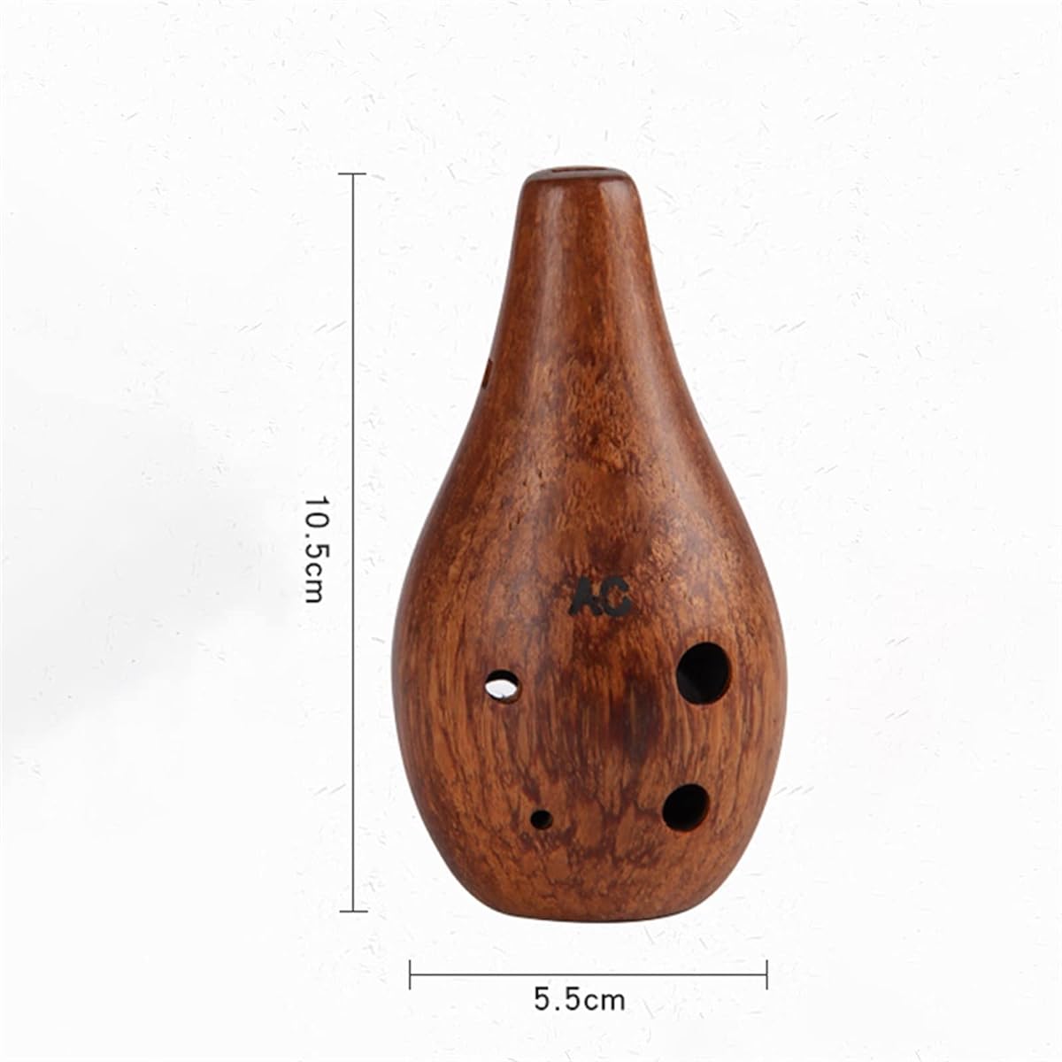 Professional 6 Hole Alto C Tune Ocarina 6 Hole AC Wooden Ocarina Beginners Anti-drop Ocarina Wind Instrument Ocarina Musical Instrument