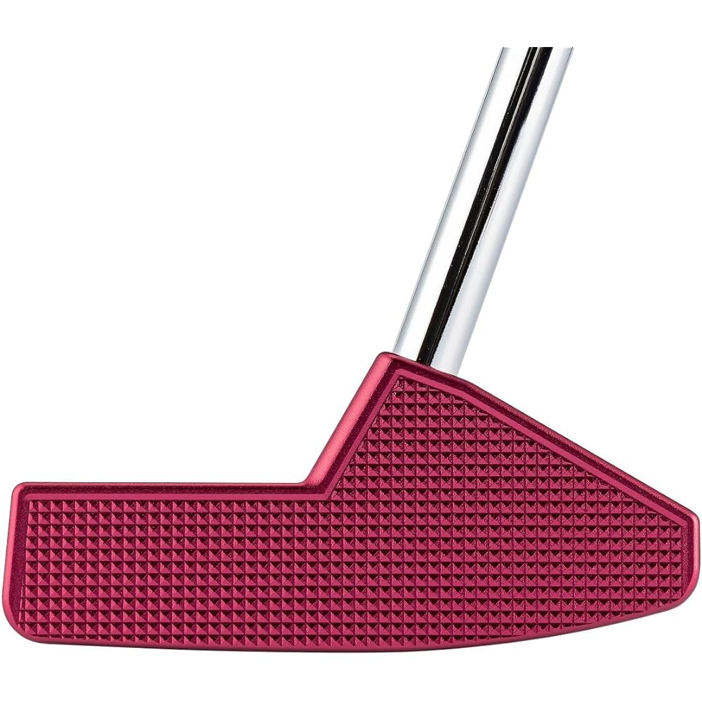Casco Red Red9/9 Whiteback DELTA-FACE DF-016 Square Mallet Putter Putter Shaft: KBS CT TOUR PUTTER