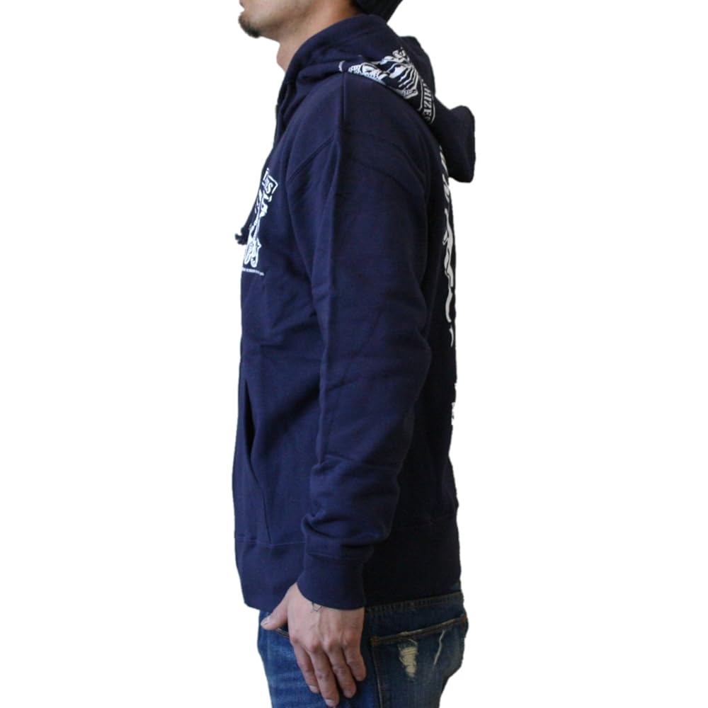 (Confuse) CONFUSE Hoodie Men's Sweatshirt Maria Print Zip Hoodie cf-rem-swziph-02