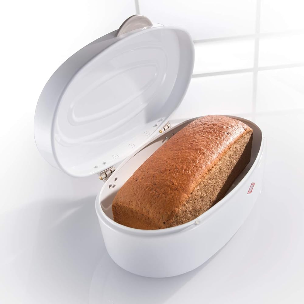 WESCO Bread Case 41.5 x 26 x H14cm Bread Box Almond CLASSICLINE 236201-23