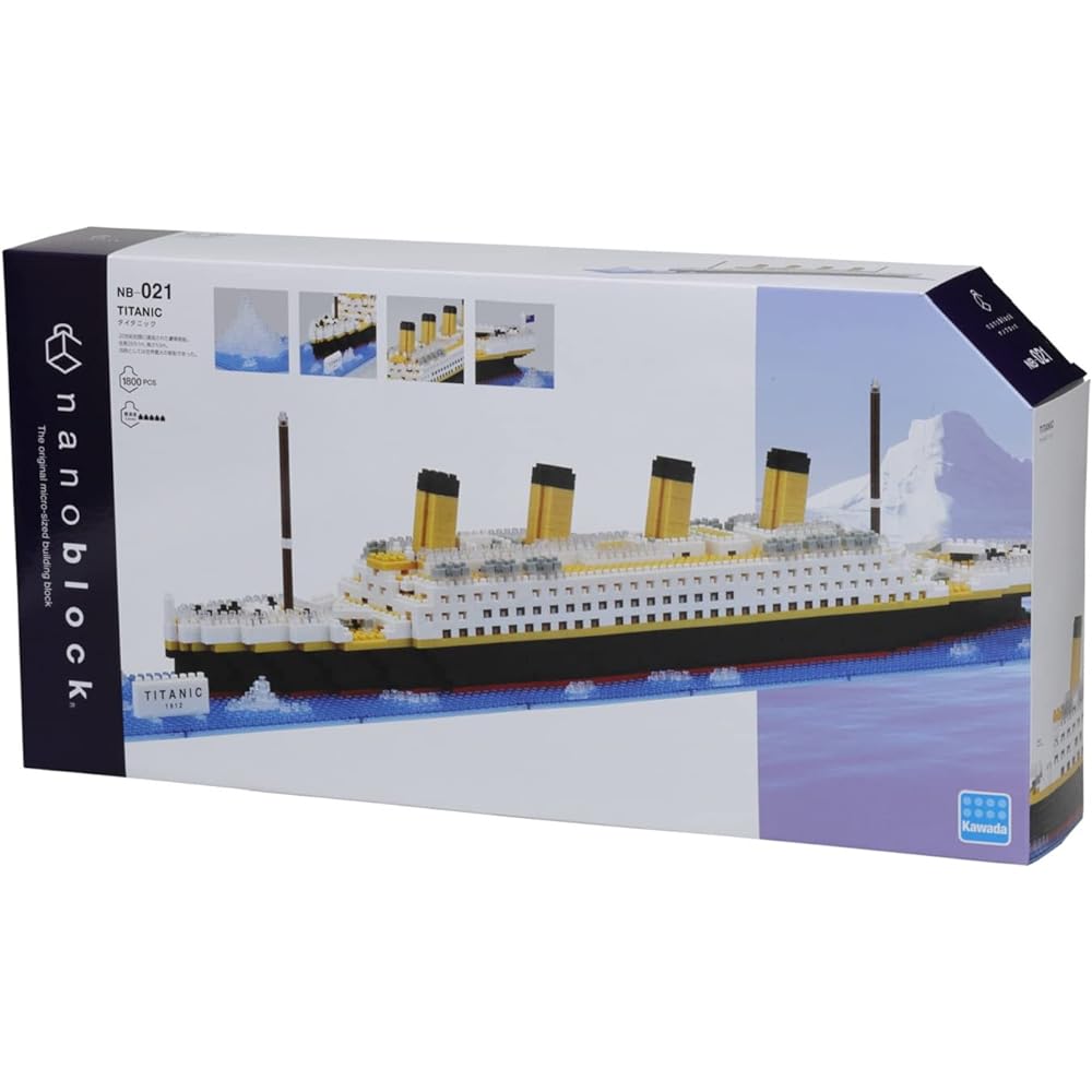 Kawada nanoblock Nanoblock Real Hobby Series Titanic NB-021