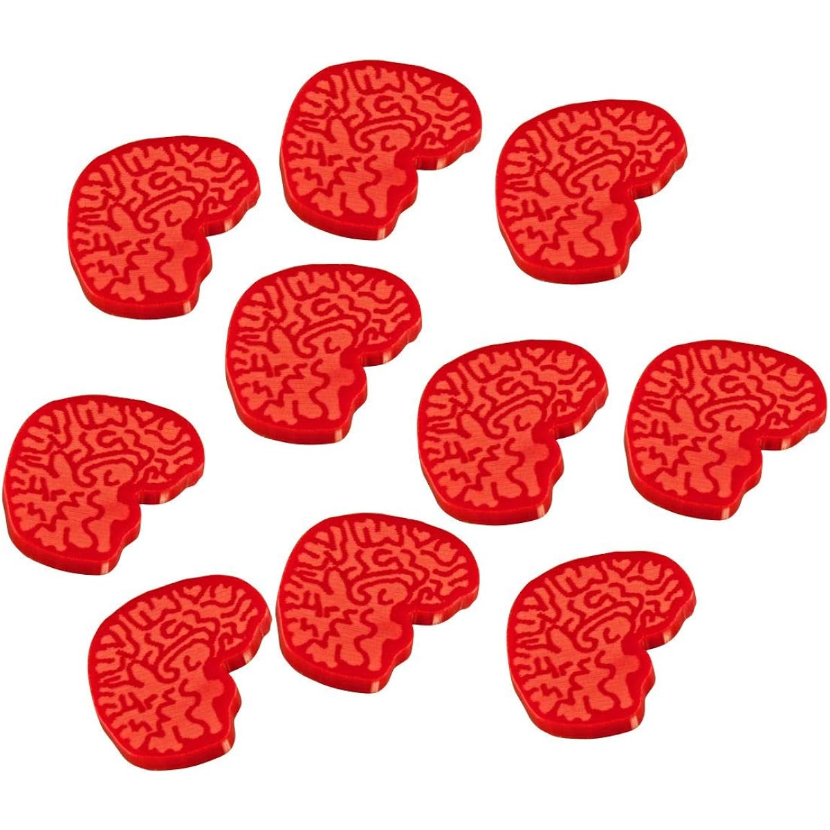 Brain Tokens, Red (10)