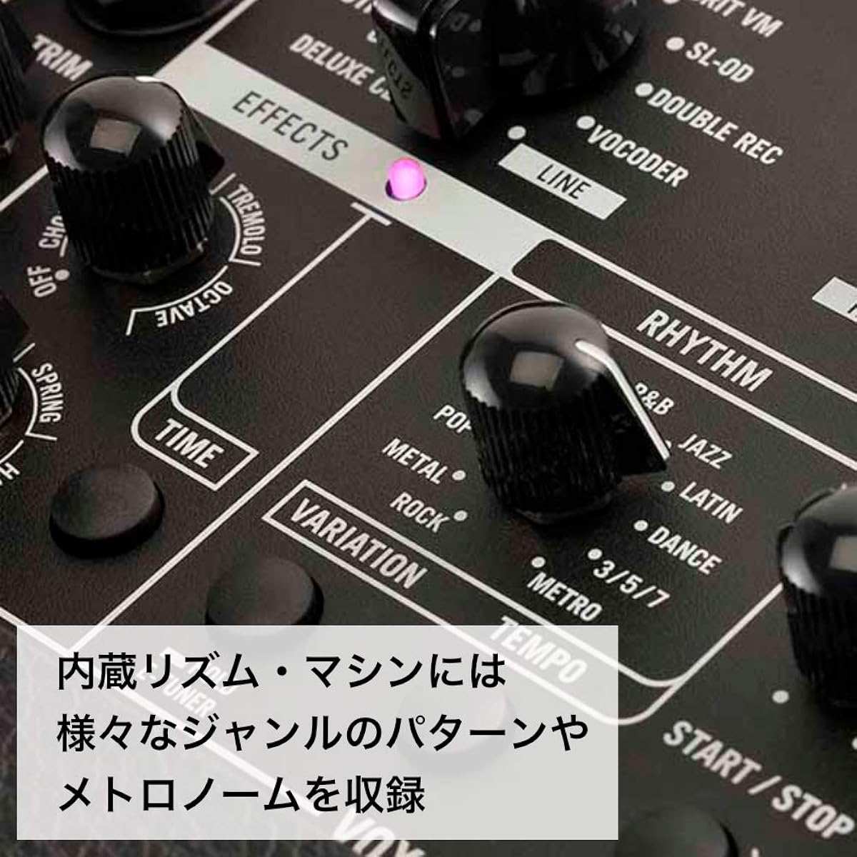 VOX 3W Modeling Amplifier for Electric Guitar MINI GO 3 Home Practice Portable Microphone Input Headphone Output Effect Rhythm Machine MP3 Connection Mobile Battery Compatible