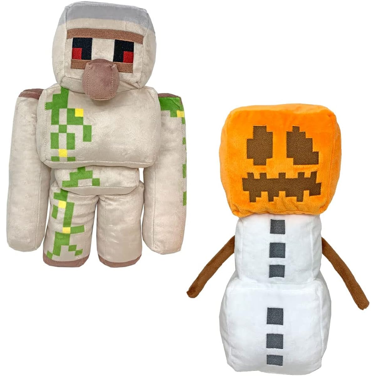 Popular mobs turned into big stuffed animals BIG stuffed animals Snow Golem Iron Golem Set of 2 types Approx. 32cm Official Goods Extra Large