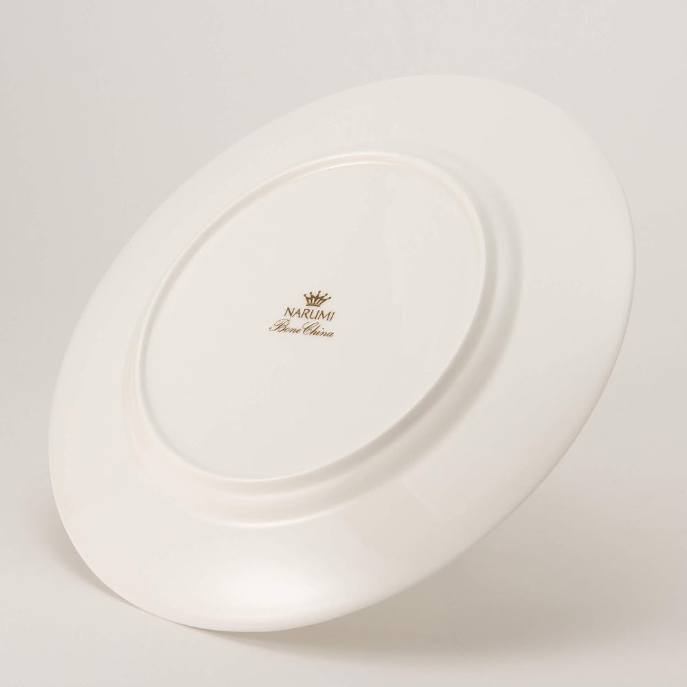 NARUMI Plate Gold Arabesque 27cm Gold Stylish A La Carte Plate Dinner Flat Plate Made in Japan 51641-1557