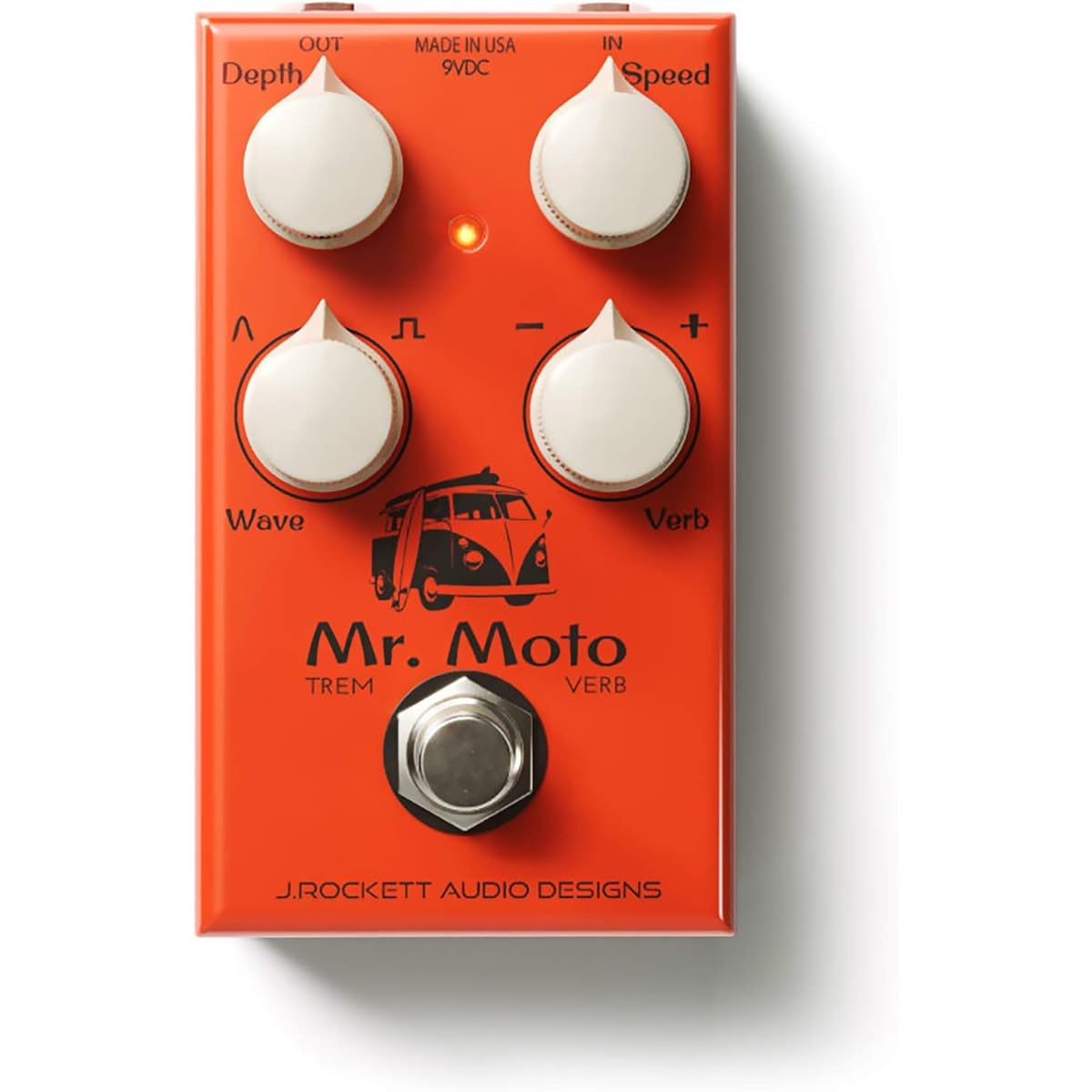 [Official Japanese Product] J. Rockett Audio Designs (JRAD) Guitar Effector Mr. Moto Tremolo & Reverb Mr. Moto Tremolo Reverb