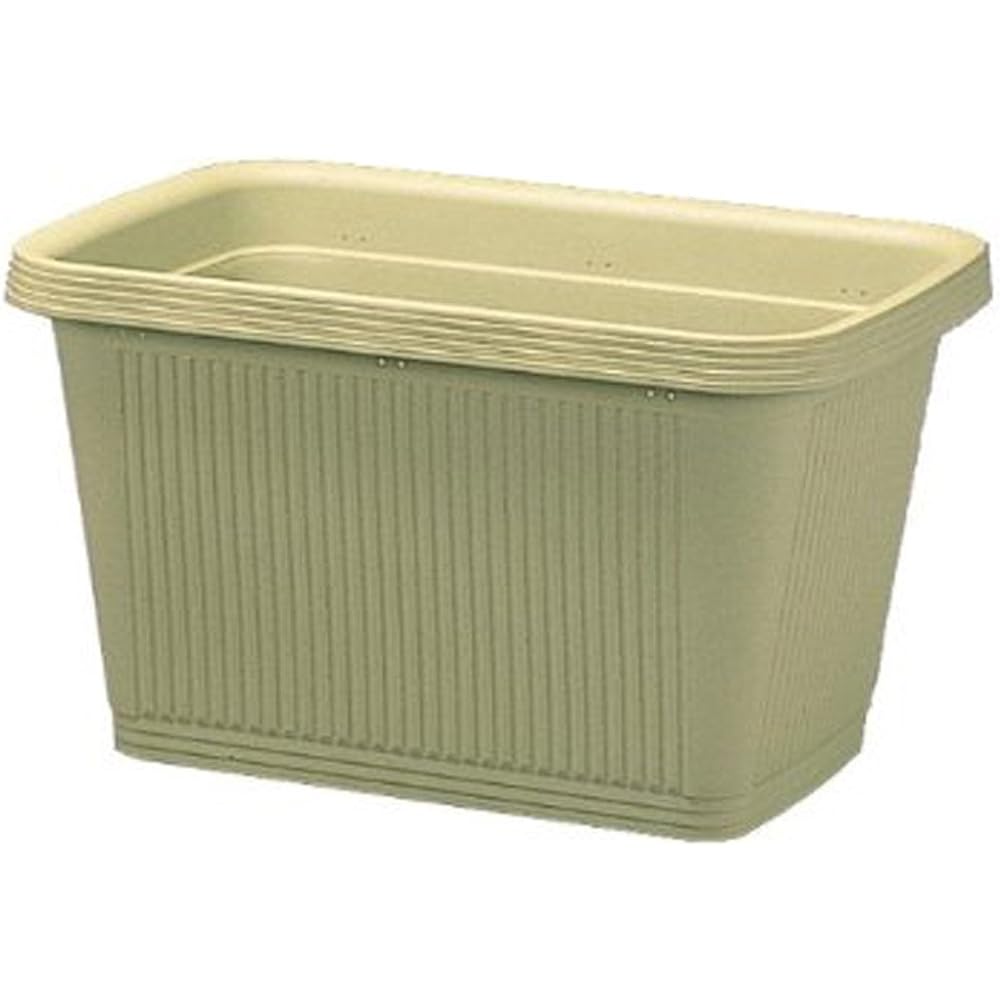 Iris Ohyama Flor Planter [Set of 20] Warm Beige