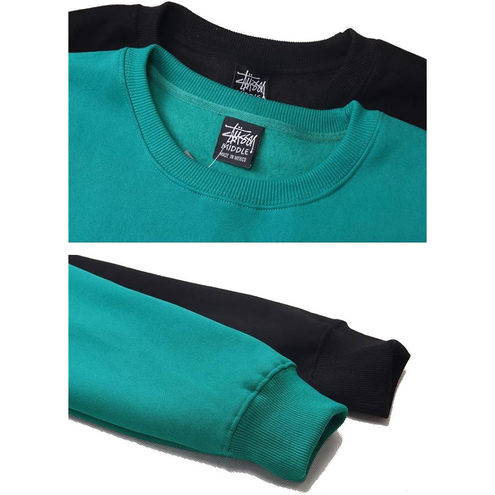 [AYISTELU] Hoodie Men's Sweatshirt Pullover Sweatshirt Tops Long Sleeve T-shirt Round Collar Warm Autumn/Winter/Spring