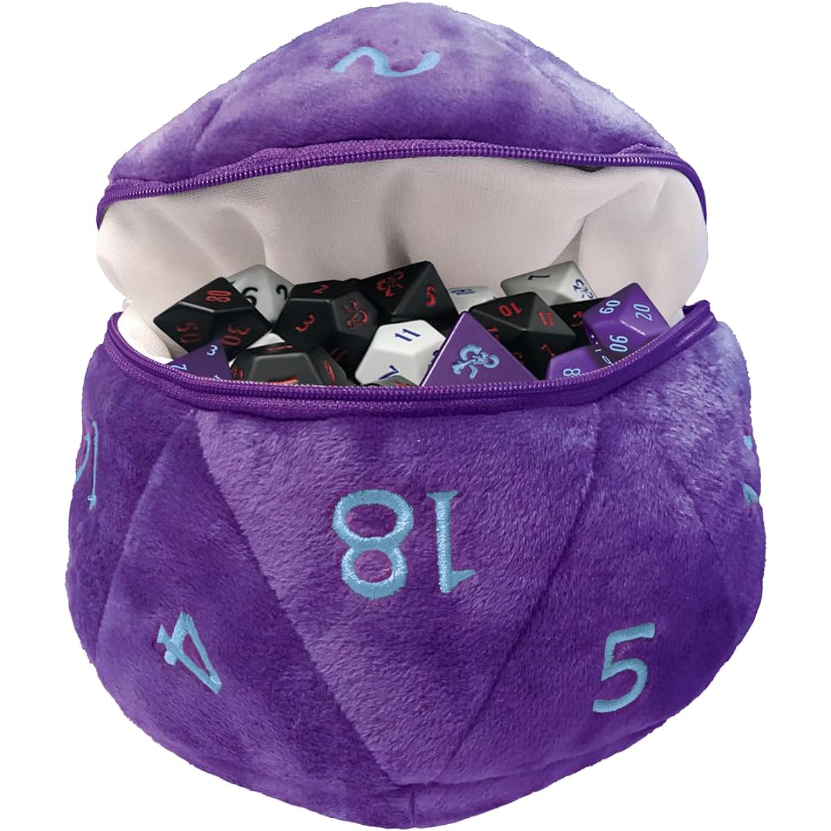 d20 Plush Dice Bag - Underdark