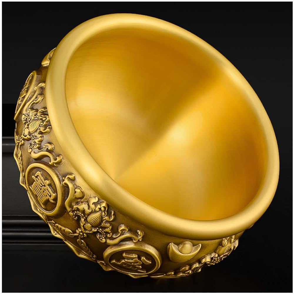 Juho Bon Ornament, Wealth and Luck, Copper, Brass, Feng Shui Ornament, Lucky Charm, Interior, Prayer for Financial Luck, Good Luck, Prayer for Prosperity in Business, Feng Shui, Power Stone, Lucky Charm, Thank You, New Year Gift, Present (M, Juho Bon)
