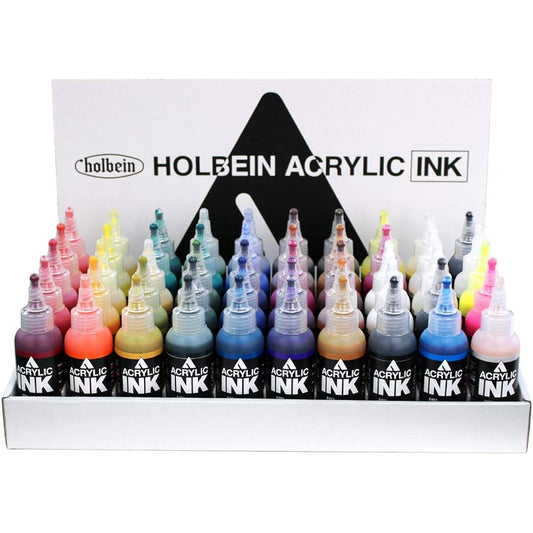 Holbein Acrylic Ink AI998 100ml All colors (49 colors + colorless) set 15998
