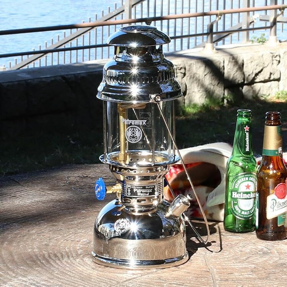 [Petromax] Petromax HK500 Pressure Type Kerosene Lantern Oil Lamp Lantern Cantera Outdoor Camping Light Lighting Nickel px5c [Parallel Import]