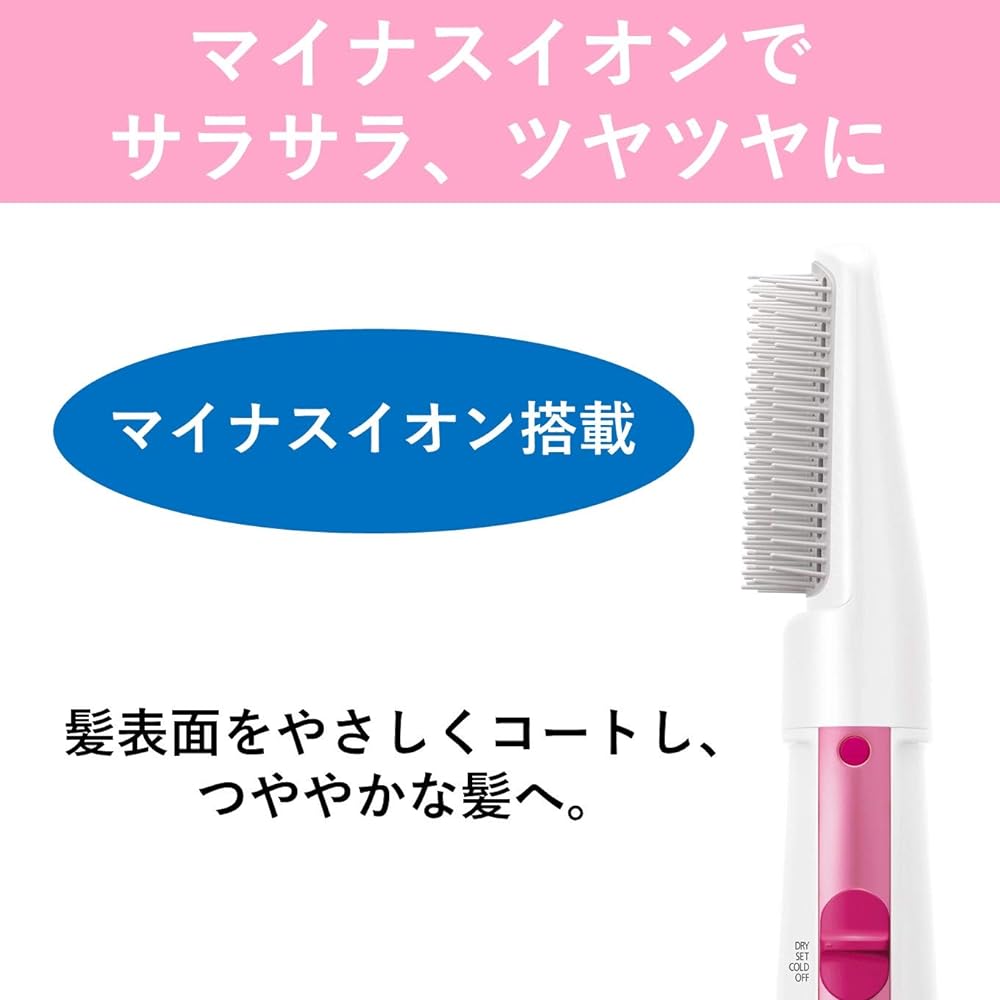 Panasonic Kuru Kuru Dryer Ionity Negative Ion Pink Gold Tone EH-KE1E-PN