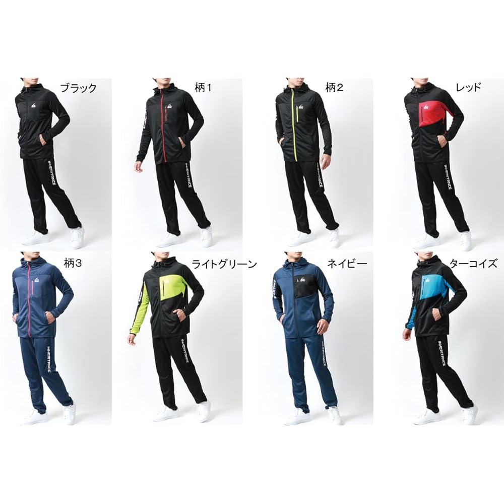 [Soleil Doll] Jersey Men's Top and Bottom Set Training Wear Running Wear Father's Day M L LL 3L 4L 5L Gift Parka Long Pants