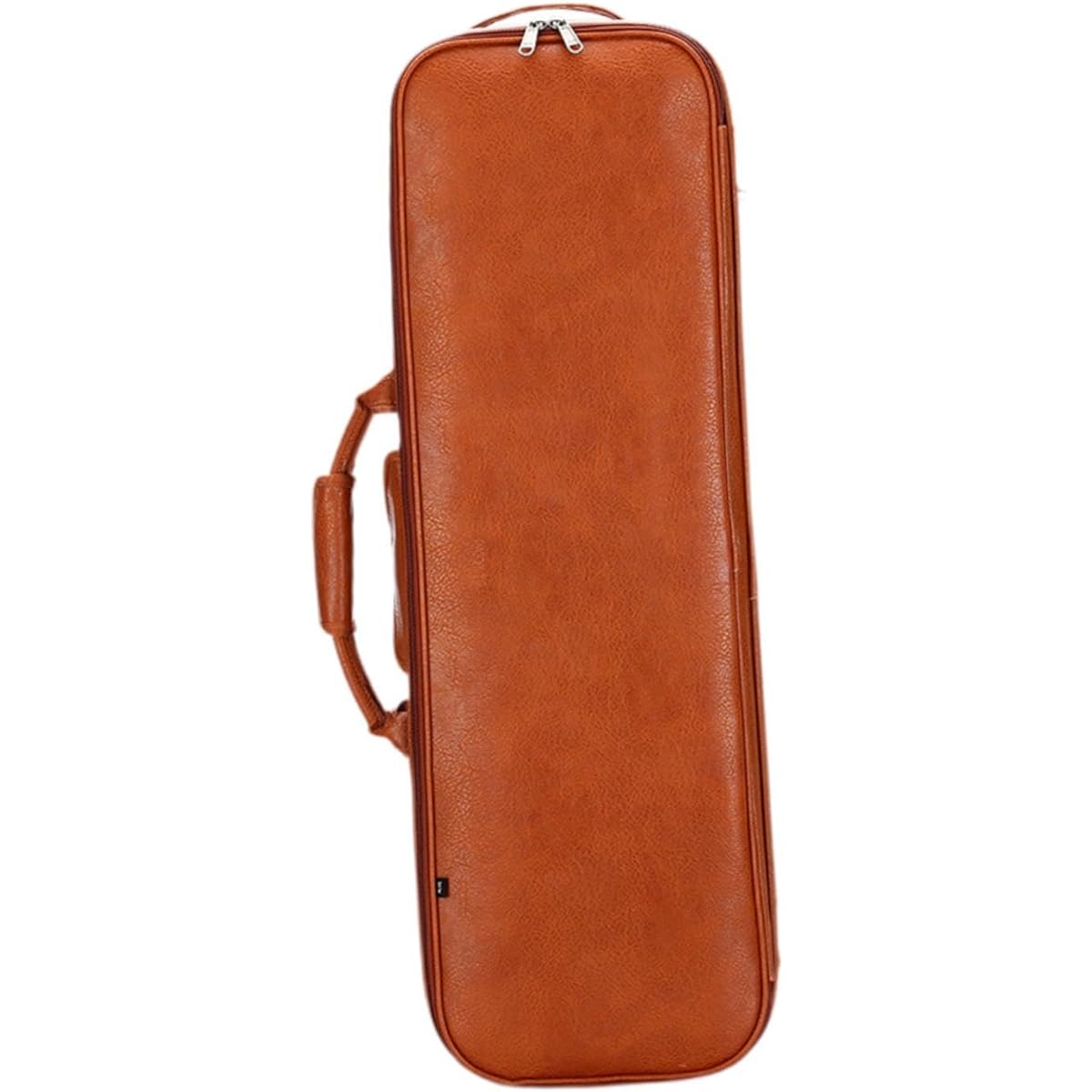 PEWETE Violin Hard Case, Violin Backpack, Full Size 4/4 Accessories Musical Carry Case, Hard Shell Instrument Case for Beginners, Brown