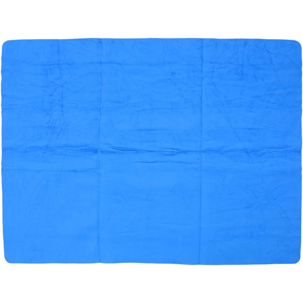 [Mont-bell] Mont-bell Quick Drying Towel Sponge Towel High Performance Towel Soak Up PVA Sponge Highly Absorbent Water Absorbent Plain Compact Camping Outdoor 1124552 (Blue)