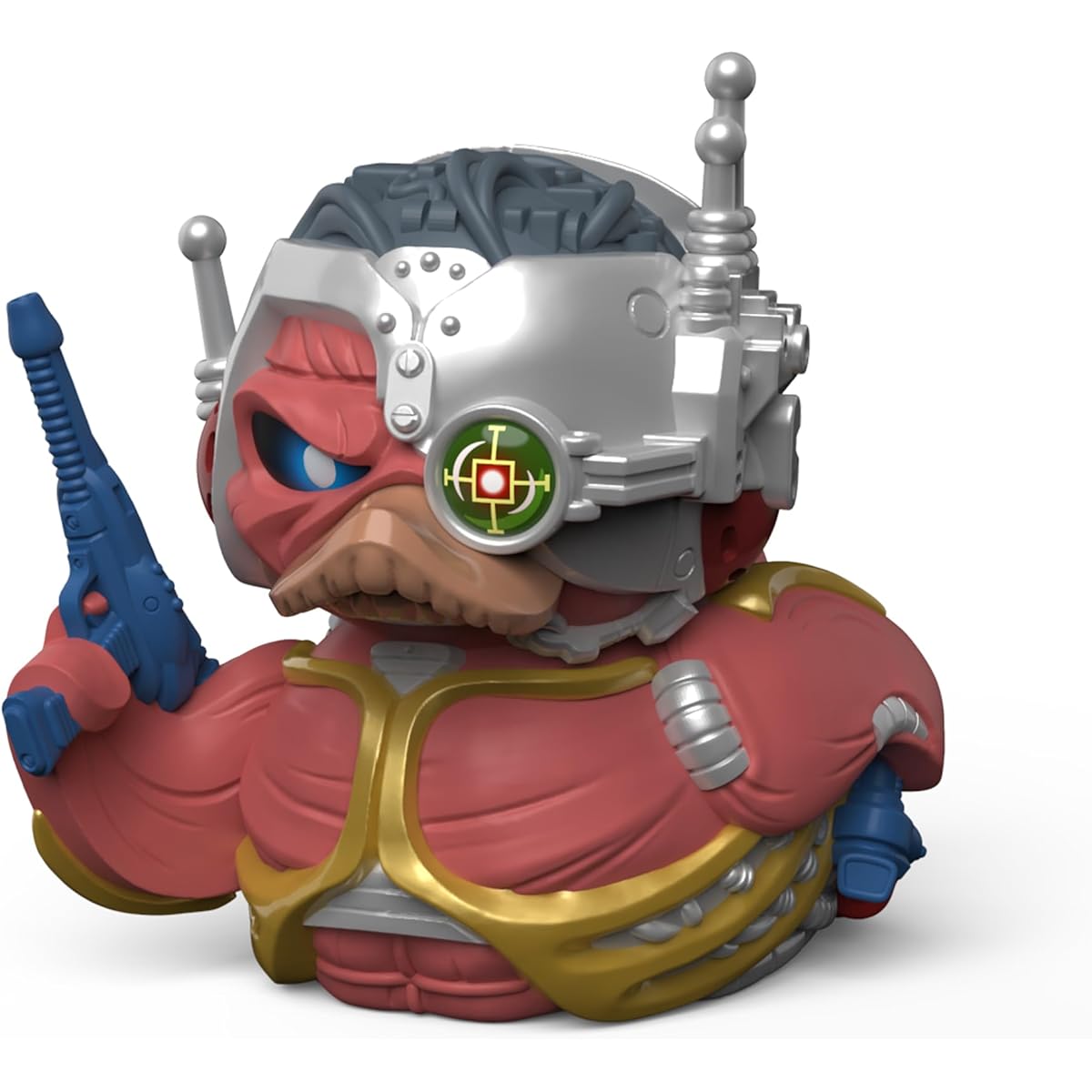 TUBBZ First Edition Cyborg Eddie Collectibles Vinyl Rubber Duck Figure - Official Iron Maiden Merchandise - Music