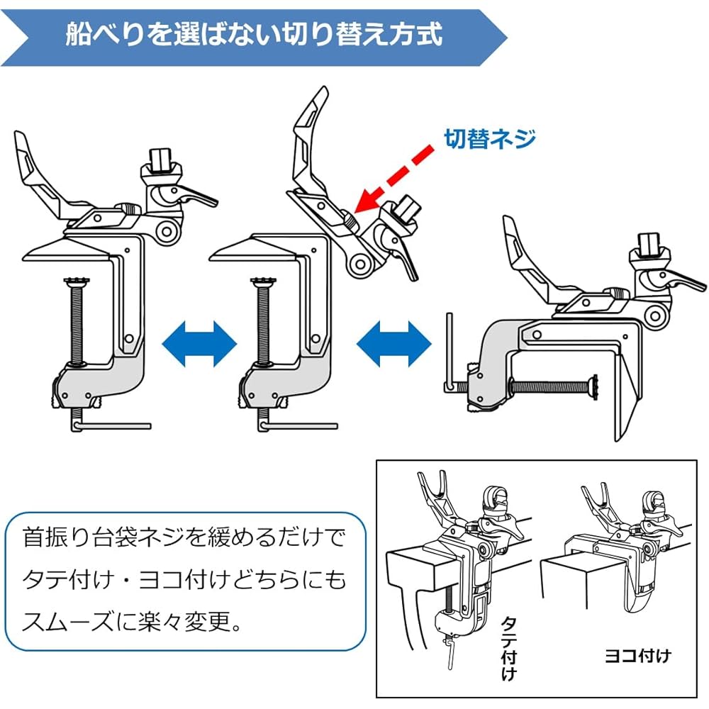 DAIWA Light Holder Metal α Rod Holder