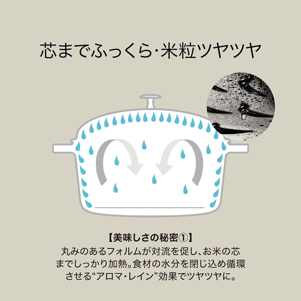 staub "La Cocotte de GOHAN Black M 16cm" Rice Pot 2 Cup Cast Enamel Pot IH Compatible Rice Cooker [Authorized Japanese Product] La Cocotte de GOHAN 40509-655