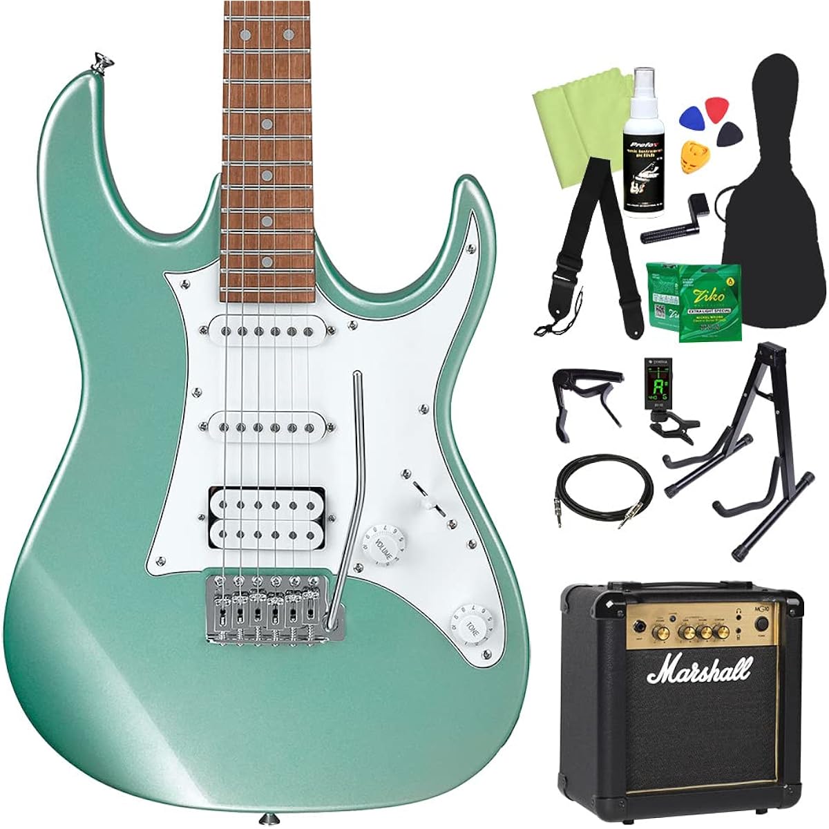 Gio Ibanez GRX40 Electric Guitar Beginner 14-piece Set [With Marshall Amplifier] MGN Geo Ibanez