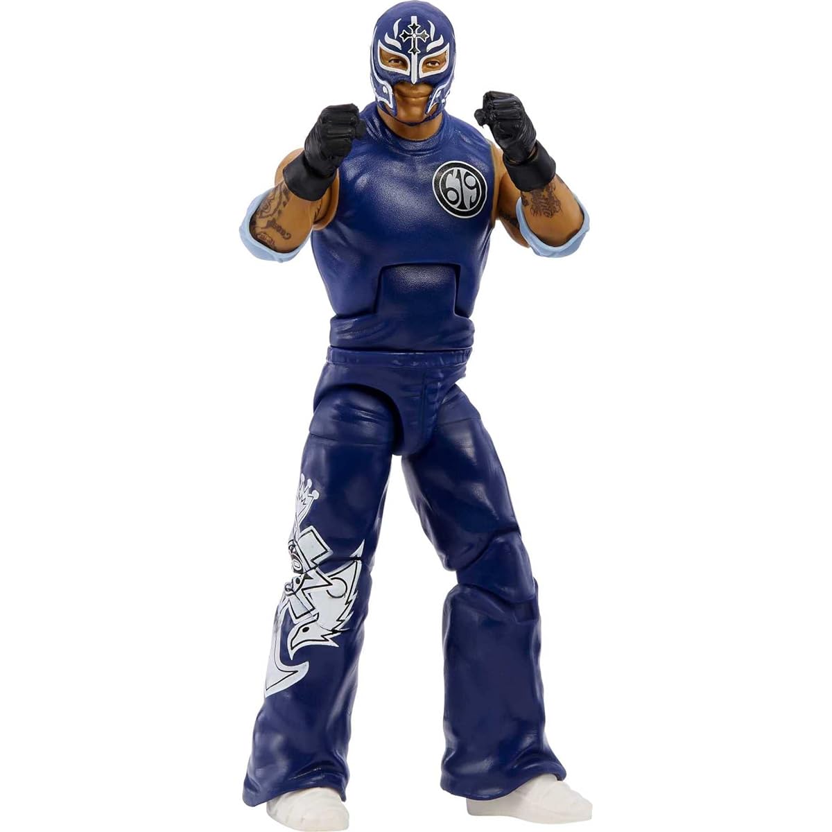 WWE Rey Mysterio SummerSlam Elite Collection Action Figure Dominik Mysterio Build-a-Figure Parts Collection Gift Ages 8+ HHR69