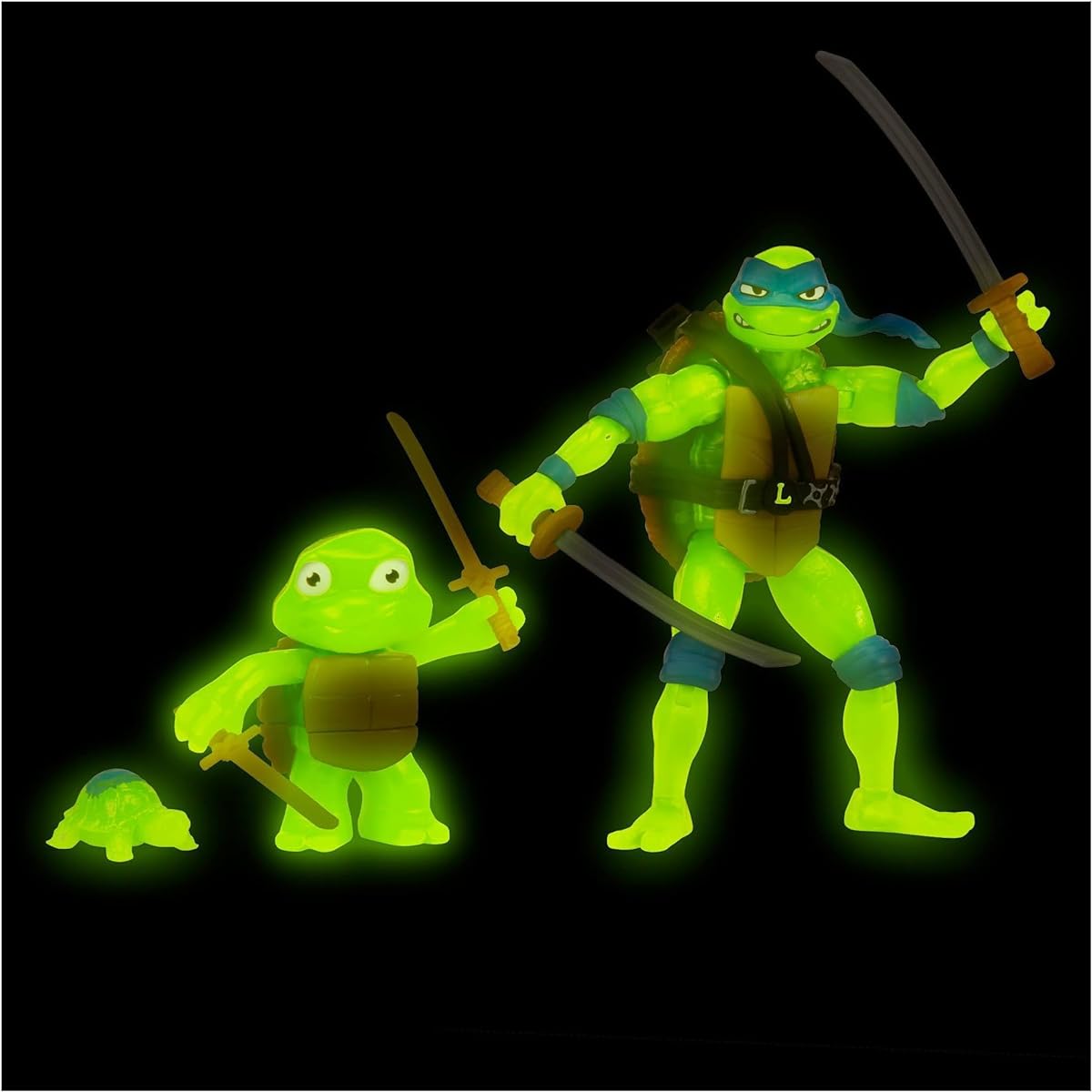 Teenage Mutant Ninja Turtles Mutant Mayhem Making of a Ninja Leondardo Action Figure 3-Pack