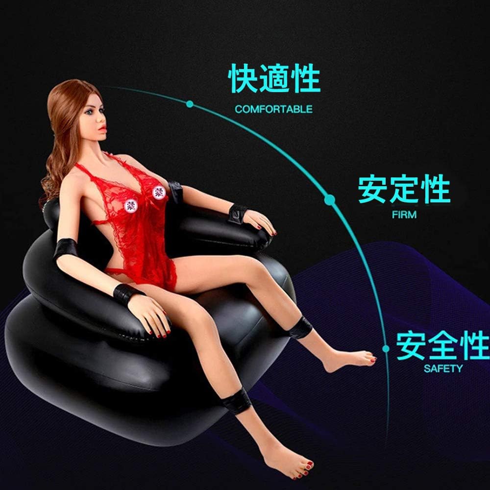 Air sofa, inflatable chair for one person, exciting sofa, adult sofa, load capacity 150 kg for one person, with electric inflator, lightweight, waterproof, strong material texture, not easy to tear, for indoor and outdoor use, can meet special needs (Pin