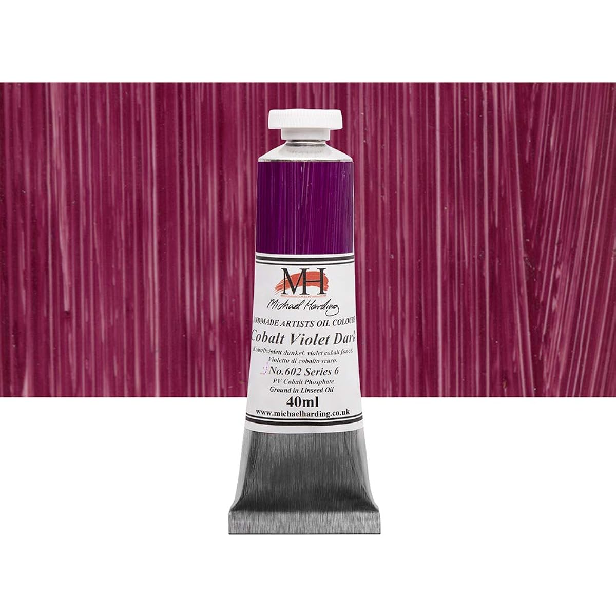 Michael Harding Artist Oil Colors - Cobalt Violet Dark - 40ml Tube by Michael Harding