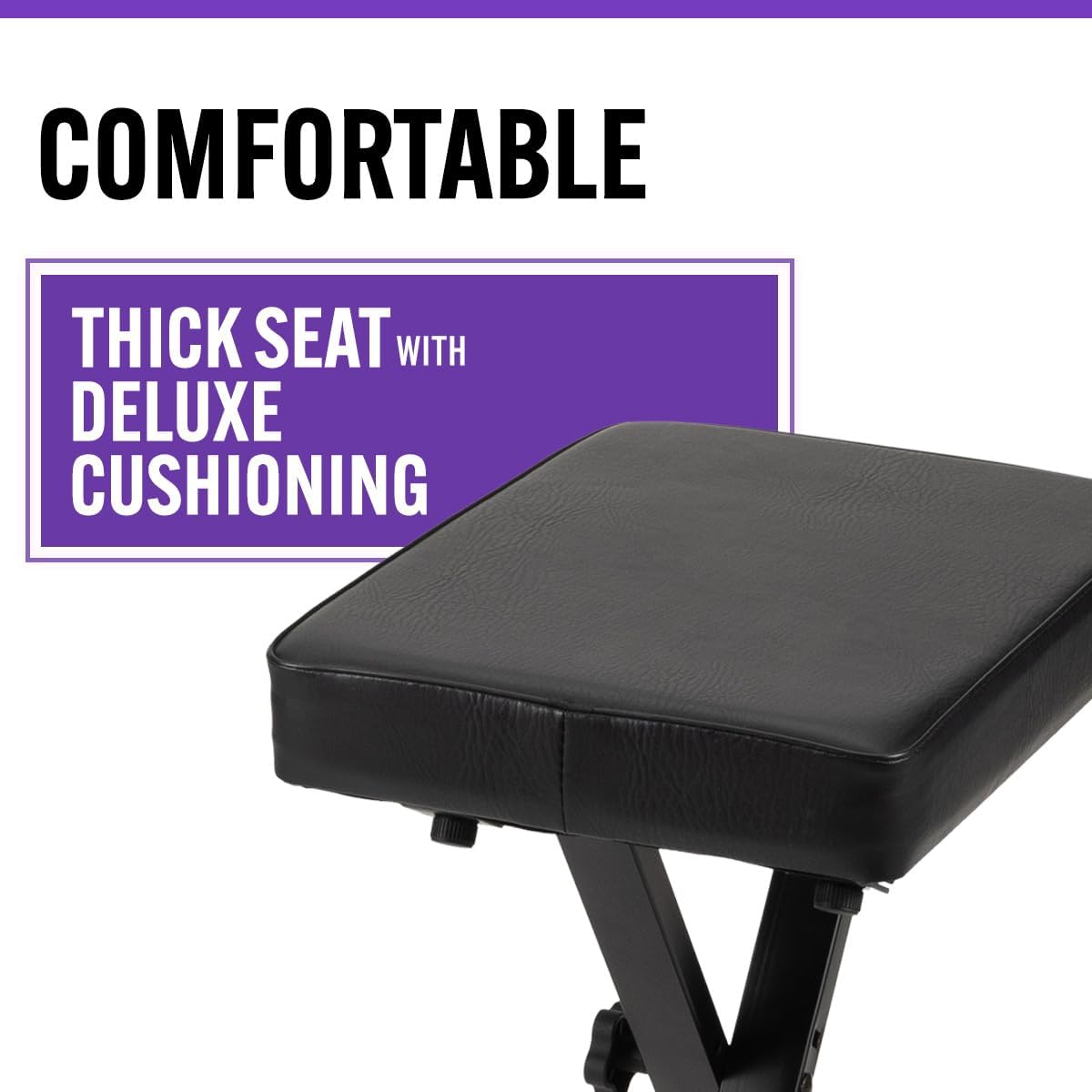 On-Stage KPK6520 Keyboard Stand/Bench Pack with KSP20 Sustain Pedal