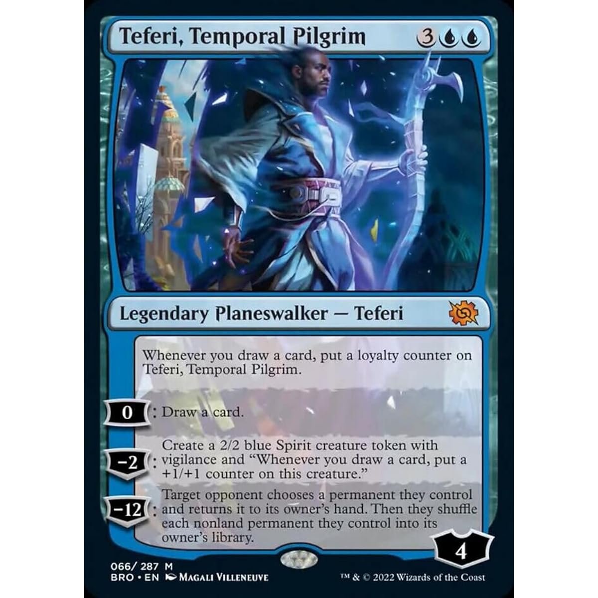 Magic: The Gathering - Teferi Temporal Pilgrim (066) - Foil - Brothers War