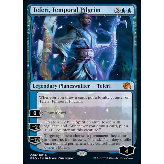 Magic: The Gathering - Teferi Temporal Pilgrim (066) - Foil - Brothers War