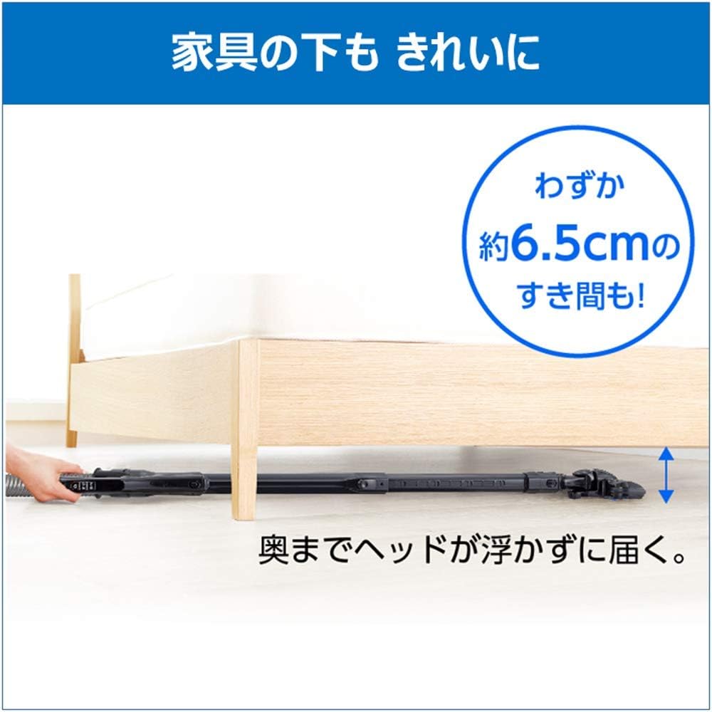 TOSHIBA Vacuum Cleaner Paper Pack Type Canister Type Cleaner Cord Type Lightweight Compact VC-PH65A-W White
