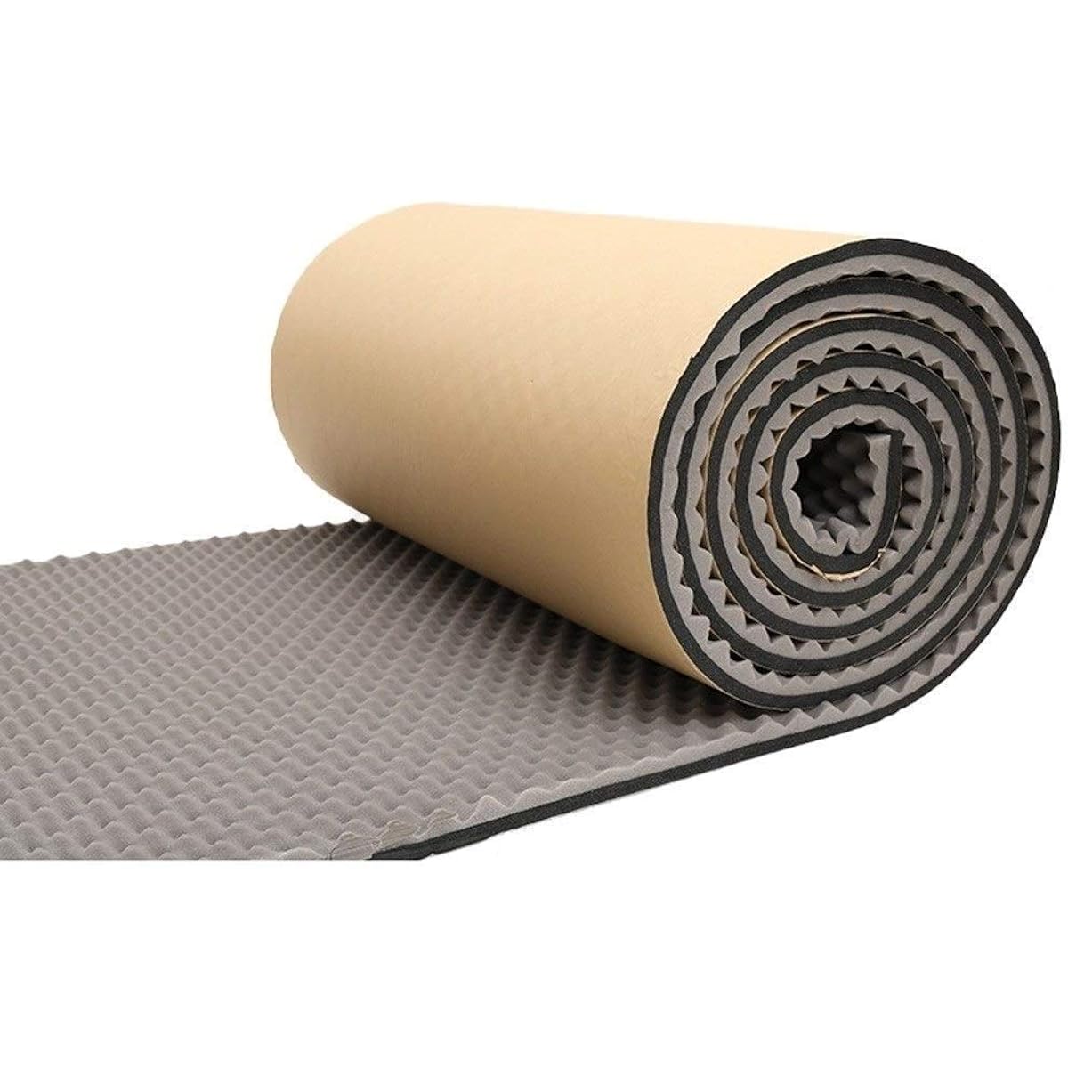 TV Station Soundproofing Foam Color Soft Acoustic Panel Kindergarten Noise Countermeasure Sound Absorbing Cotton 11M (Black) (Gray)