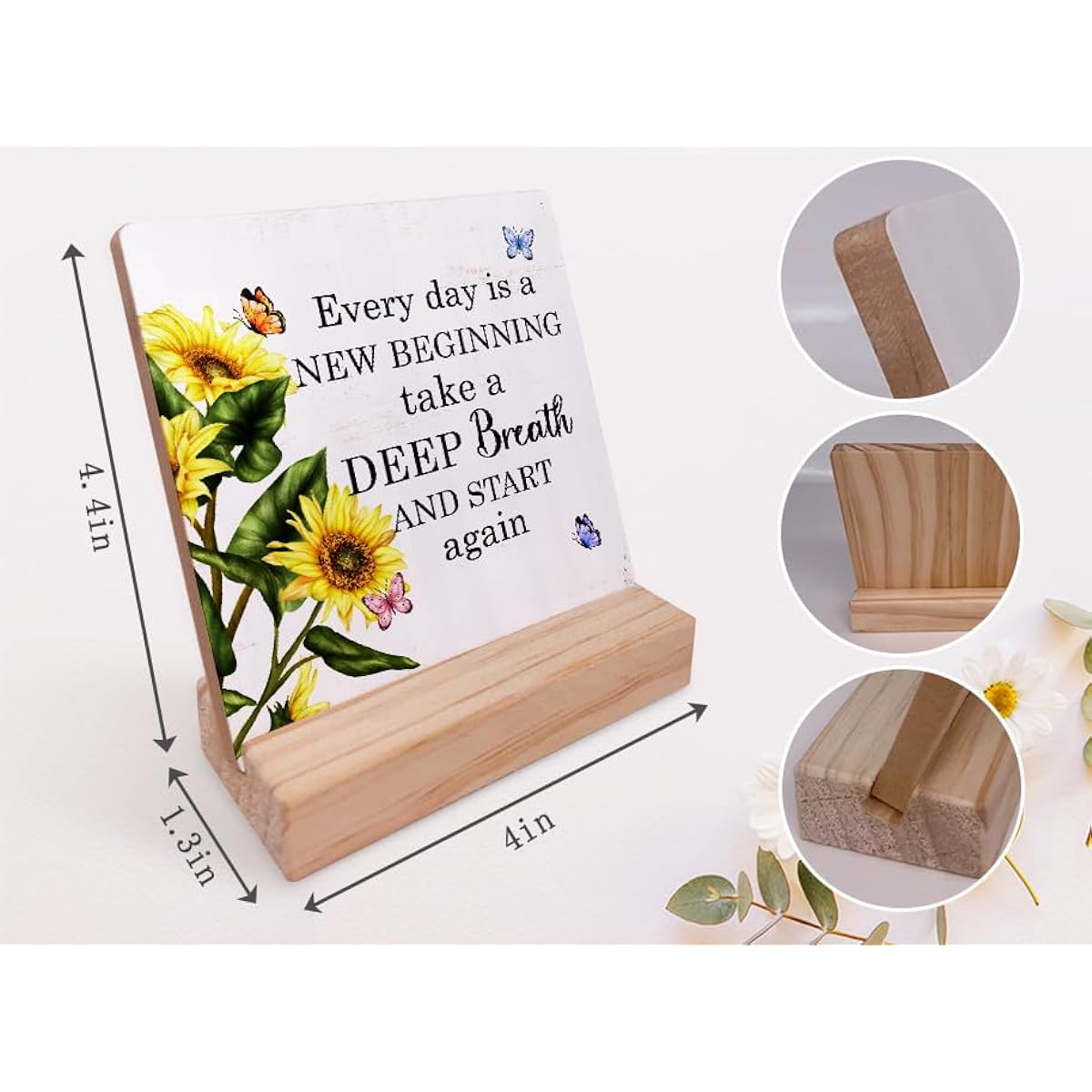 158-XQ-WSP-Inspirational Wooden Stand Plaque